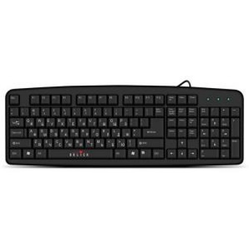 Клавиатура Oklick 100M черный USB