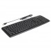Клавиатура Oklick 100M черный USB