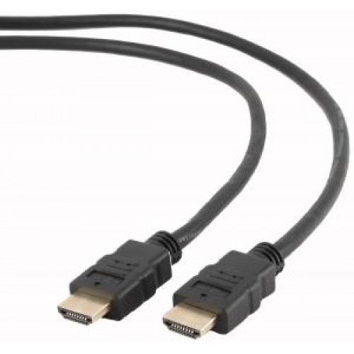 Кабель HDMI 19M-19M  7.5м ver.1.4 Gembird чёрный позол.разъемы,экран,пакет (CC-HDMI4-7.5M)