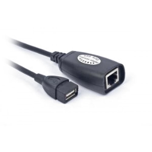 Кабель USB 2.0 Am-Af удлинитель активный по витой паре (UAE-30M)