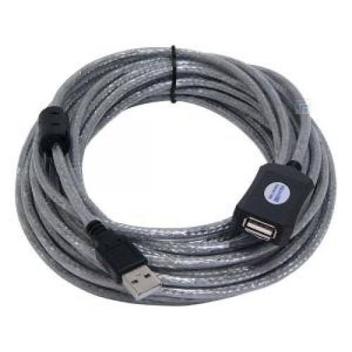 Кабель USB 2.0 Am-Af удлинитель 15.0м Aopen, активный (ACU823-15M)