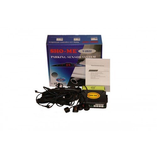 Парктроник Sho-Me Y-2622 black (1.5м/4датчика/20мм)