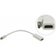Кабель-переходник miniDisplayPort(M) -> HDMI(F) 0.5m 5bites (AP-015)