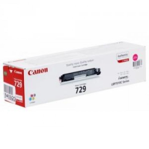 Картридж Canon i-SENSYS LBP7010C/7018C (Cartridge 729) 1000 стр. Magenta (4368B002)
