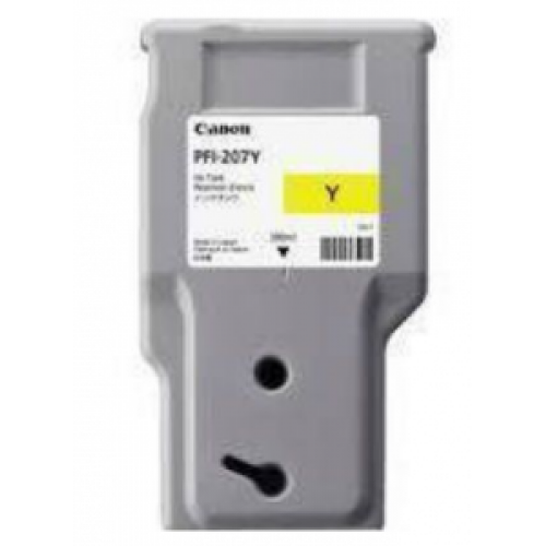 Картридж-чернильница PFI-207Y Canon Pixma iPF680/685/780/785 Yellow 300 мл