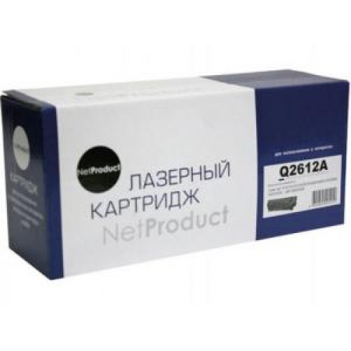 Картридж NetProduct N-Q2612Aдля HP LJ 1010/1020/3050 (2000стр)
