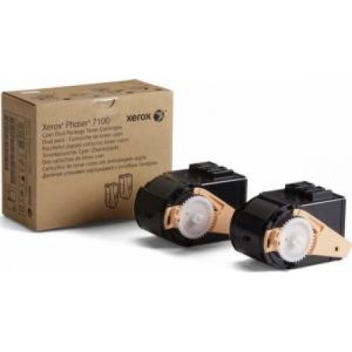 Тонер-картридж 106R02609 Xerox Phaser 7100 Cyan