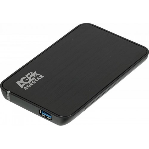 Контейнер внешний AgeStar 3UB2A8-6G usb3.0 to 2.5"hdd SATA (black)