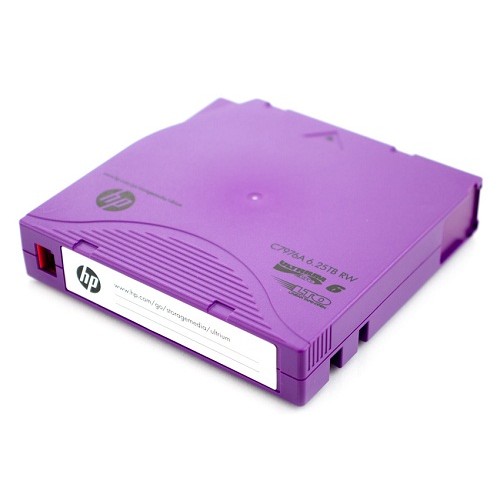 Картридж для стриммера НР LTO 6 Ultrium Data Cartridge, 6TB RW (C7976A)