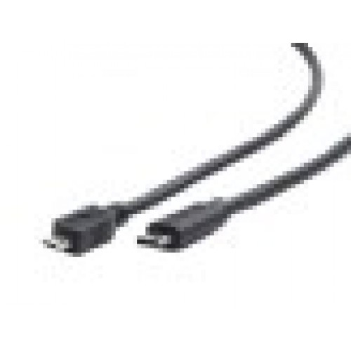 Кабель USB 2.0 microBM/USB3.1TypeC Cablexpert 1.8м, черный (CCP-USB2-mBMCM-6)