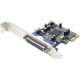 Контроллер PCI-Ex1 LPT (1-внешн.) + COM (2-внутр.), Orient XWT-PE2SLP, OEM