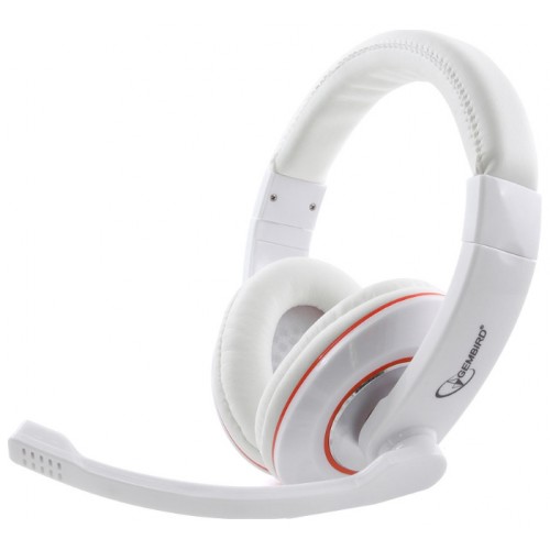 Гарнитура Gembird MHS-780 White 1.8m