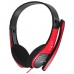 Наушники с микрофоном Oklick HS-M150 black/red (NO-003N) Наушники с микрофоном Oklick HS-M150 black/red (NO-003N)