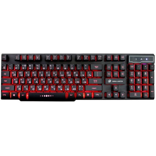 Клавиатура Dialog Gan-Kata KGK-15U Black USB, игровая с подсветкой