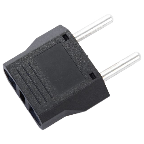 Переходник питания Gembird TPA-101, с вилки EU,US в RU