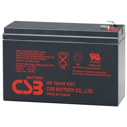 Аккумулятор 12V  5.5Ah CSB HR1224W