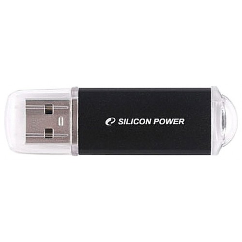 Накопитель USB 2.0 Flash Drive 8Gb Silicon Power Ultima II - I Series Black (SP008GBUF2M01V1K)