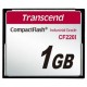Карта памяти Compact Flash 1Gb Transcend (TS1GCF220I)