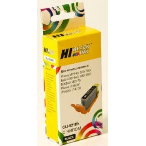 Картридж Canon PIXMA iP3600/iP4600/MP540 Black (Hi-Black) new, CLI-521
