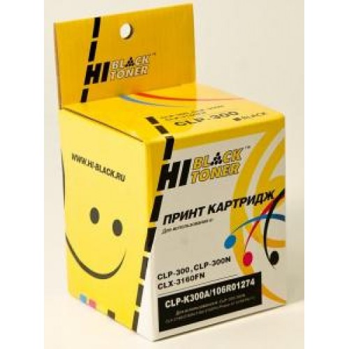 Тонер-картридж 106R01274 (Hi-Black) черный для Xerox Phaser 6110 (2000стр.) 