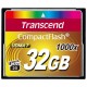 Карта памяти Compact Flash 32Gb Transcend 1000X (TS32GCF1000)