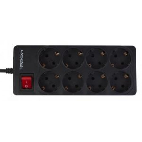 Фильтр сетевой Ippon BK-238 black