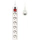 Фильтр сетевой BURO 600SH-5-W 5м (6 розеток) белый