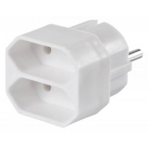 Сетевой разветвитель BURO BU-PS2G-W white