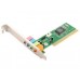Звуковая карта C-Media CMI8738 4-channel PCI, Bulk