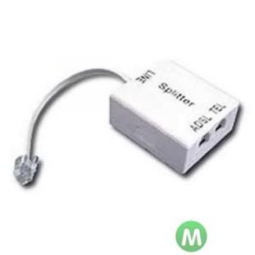 Сплиттер ADSL D-Link DSL-30CF/RS (1xRJ11 input and 2xRJ-11 output ports ) with 10cm phone cable