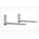 Кронштейн для СВЧ Holder MWS-2005 (до 40кг, длина консоли 310мм) metallic