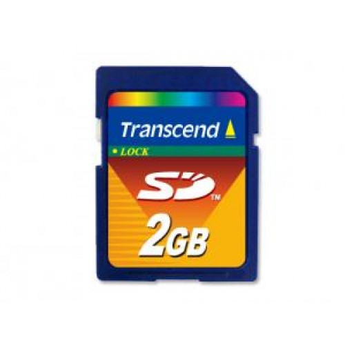 Карта памяти SecureDigital Card  2Gb Transcend без адаптера (TS2GSDC)