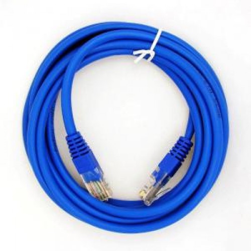 Сетевое оборудование Patchcord molded 5E Copper 3m Blue