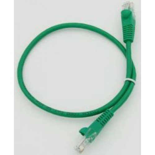 Сетевое оборудование Patchcord molded 5E Copper 0.5m green