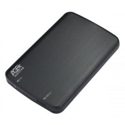Контейнер внешний AgeStar 3UB2A12 2.5" SATA, microUSB 3.0, black