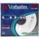 Диск CD-R Verbatim DL 700Mb 48-52x,  10шт., Slim Case (43415)