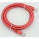 Сетевое оборудование Patchcord molded 5E Copper 3m Red