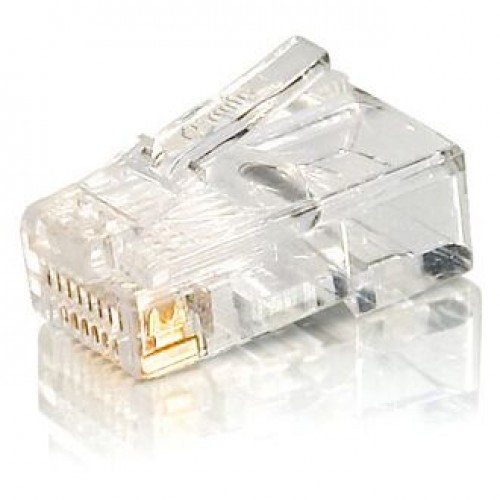 Коннектор RJ-45 5e кат. 6m" под одножильный кабель (PLUG3UP6/5)