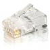 Коннектор RJ-45 5e кат. 6m" под одножильный кабель (PLUG3UP6/5) Коннектор RJ-45 5e кат. 6m" под одножильный кабель (PLUG3UP6/5)