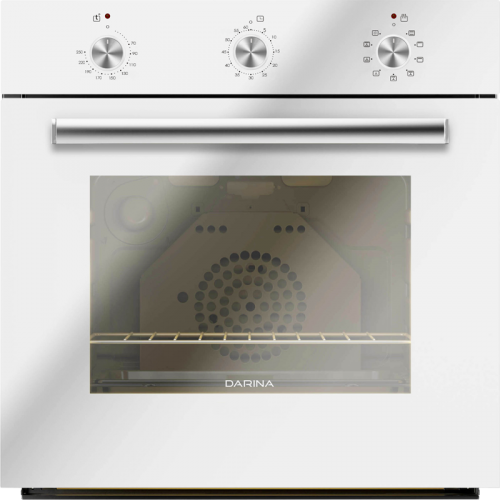Электрический духовой шкаф Дарина 1U BDE 111 707 W белый