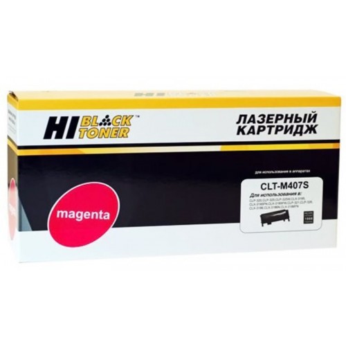 Тонер-картридж Samsung CLP-320/320n/325/CLX-3185/3185n Magenta (CLT-M407S) (Hi-Black)1000 стр.