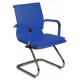Кресло руководителя Бюрократ CH-993-Low/blue 