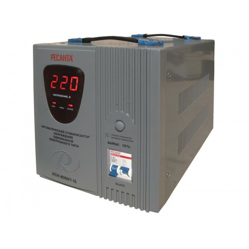 Стабилизатор напряжения Ресанта АСН-8000/1-Ц (63/6/7)