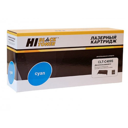 Тонер-картридж Samsung CLP-310/315/CLX-3170fn/3175 Cyan (CLT-C409S) (Hi-Black)1000 стр.