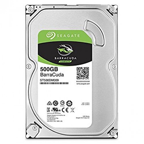 Накопитель HDD  500 Gb Seagate ST500DM009 (кэш 32Mb) Barracuda 7200.14 SATA 3.0 7200rpm 3.5"