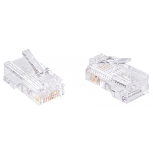 Коннектор RJ-45 8P8C 6e кат. 100шт 