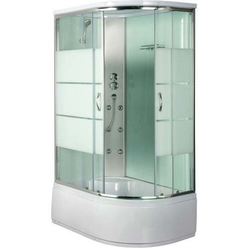 Душевая кабина Sensea Noa левая высокий поддон 120х80 см