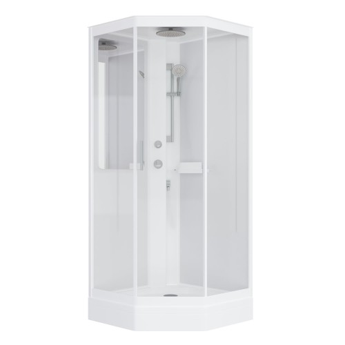 Душевая кабина Fun низкий поддон 90х90 см