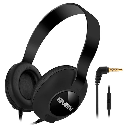 Наушники с микрофоном Накладные Sven AP-310M Черные