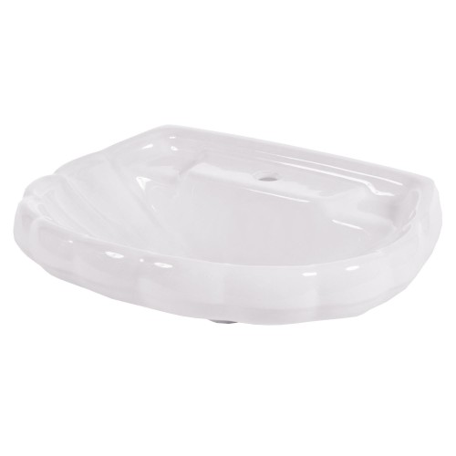 Раковина Sanita Ромашка, фарфор, 40 см, цвет белый